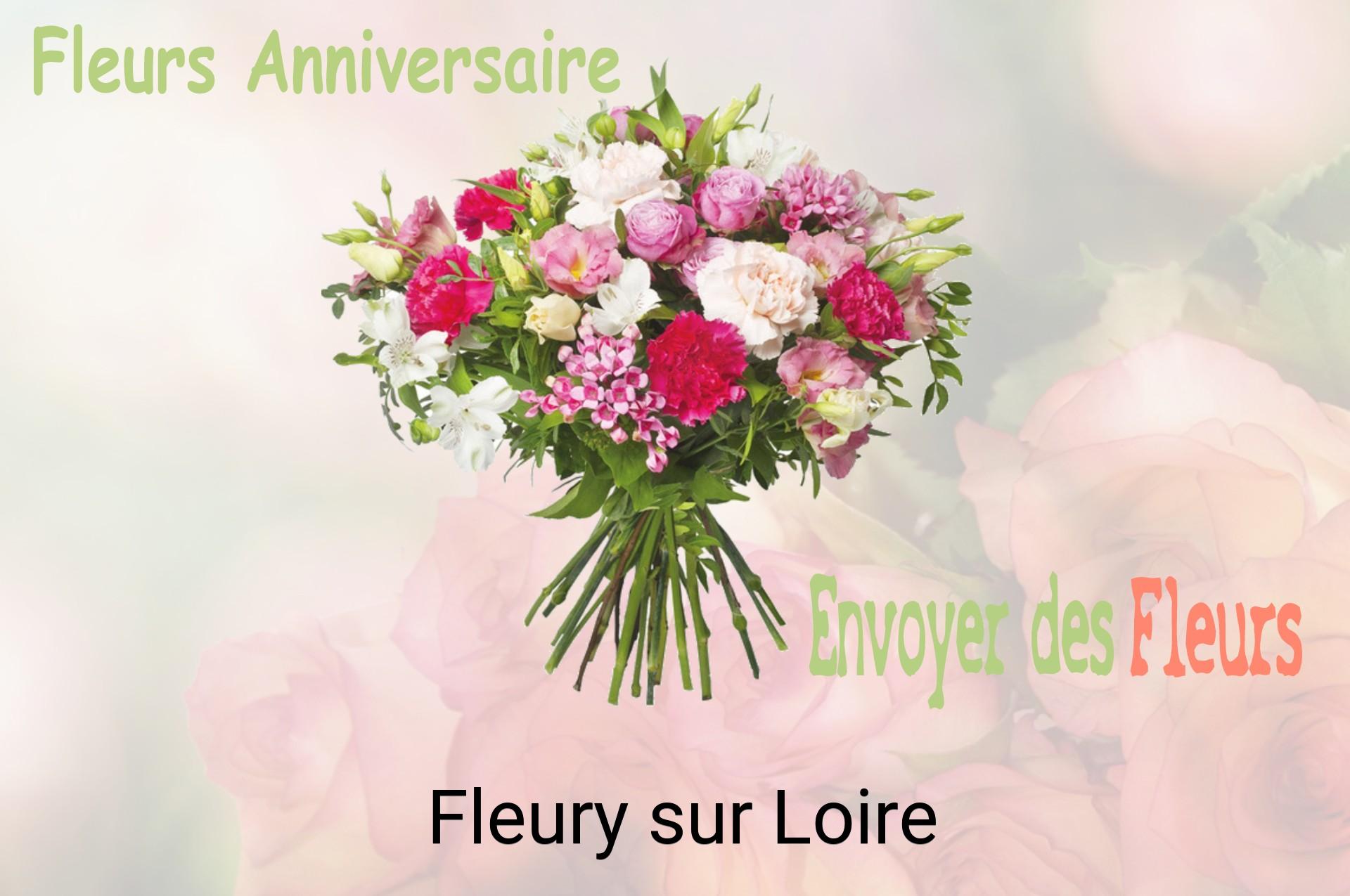 Bouquet de fleurs d’anniversaire livré à Fleury-sur-Loire