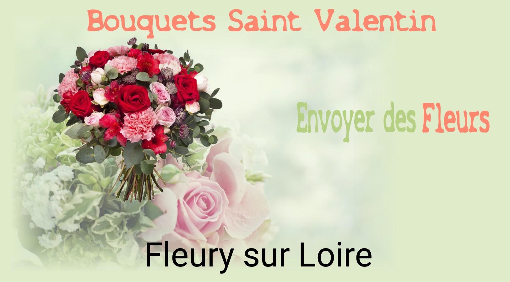 Roses de Saint-Valentin livrées à Fleury-sur-Loire